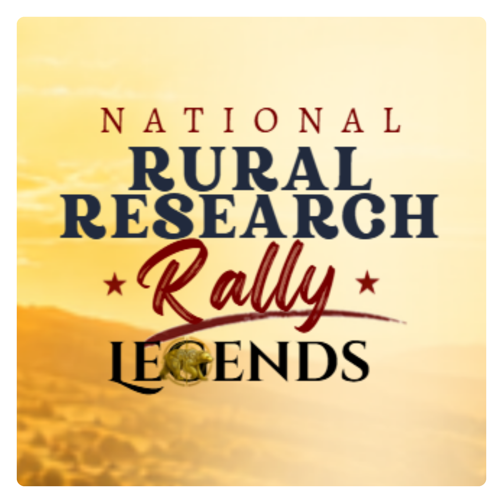 National Rural Research Rally logo